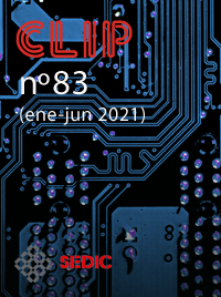 Nº 83. Clip de SEDIC. Revista de la Sociedad Española de Documentación e Información Científica
