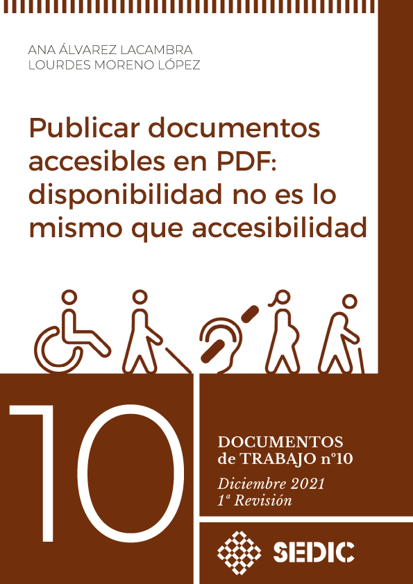 Publicar documentos accesibles en PDF: disponibilidad no es lo mismo que accesibilidad